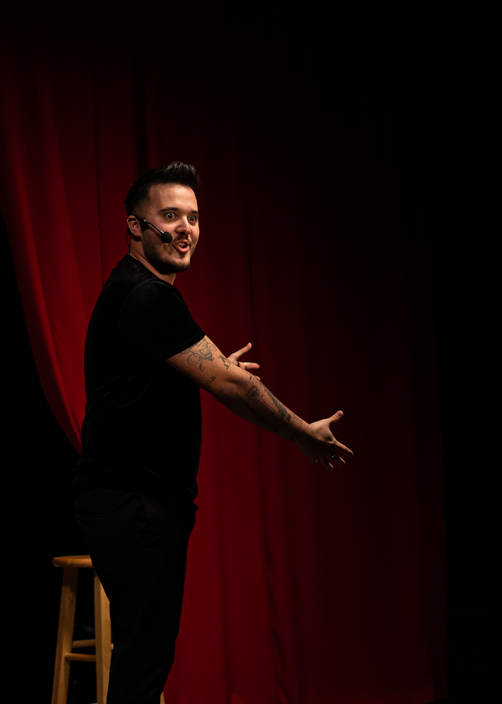 Mago Jey Jey en escena